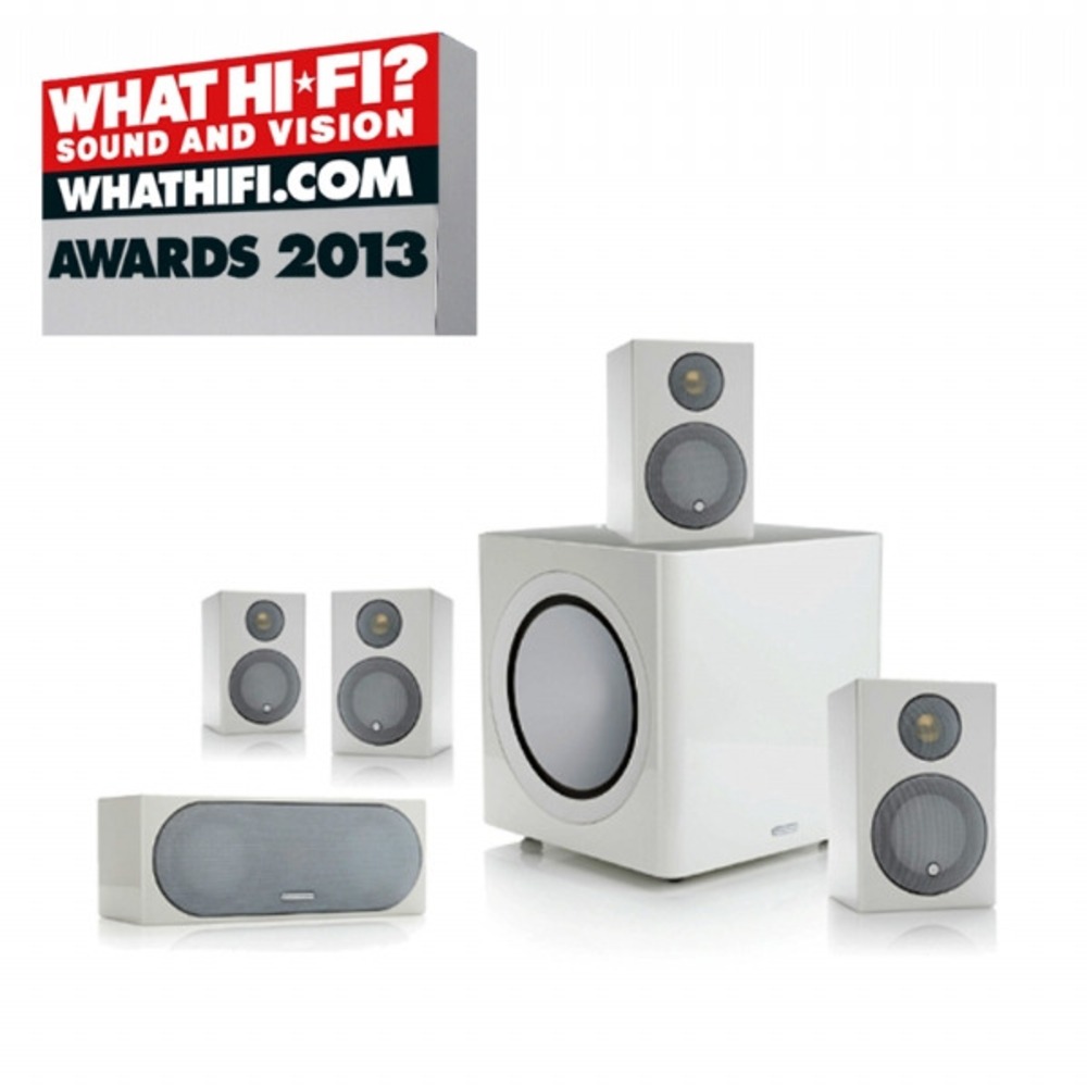 Комплект акустических систем Monitor Audio Radius R90HT1 High Gloss White