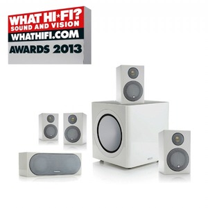 Комплект акустических систем Monitor Audio Radius R90HT1 High Gloss White