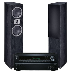 Домашний кинотеатр Onkyo TX-NR626 + Heco Victa Prime 502