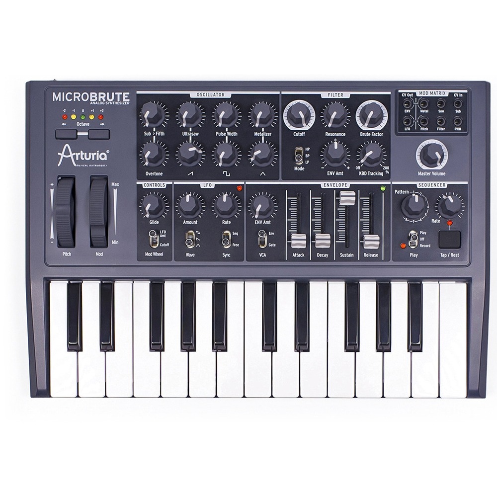 Аналоговый синтезатор Arturia MicroBrute