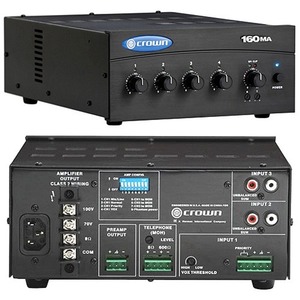 Микшер-усилитель универсальный CROWN 160MA