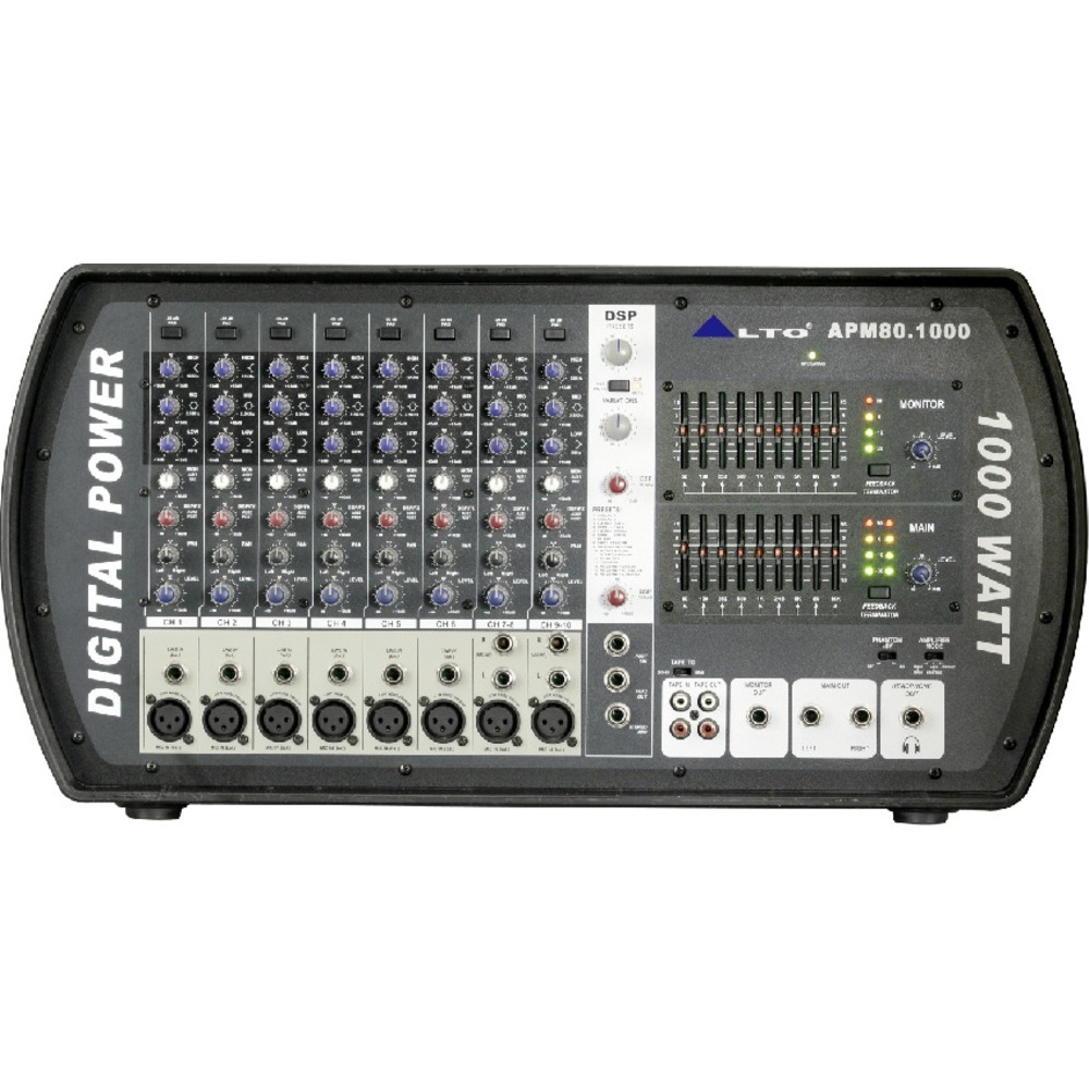 Микшер с усилителем Alto APM80.1000