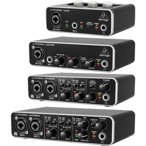 Внешняя звуковая карта с USB Behringer UMC202