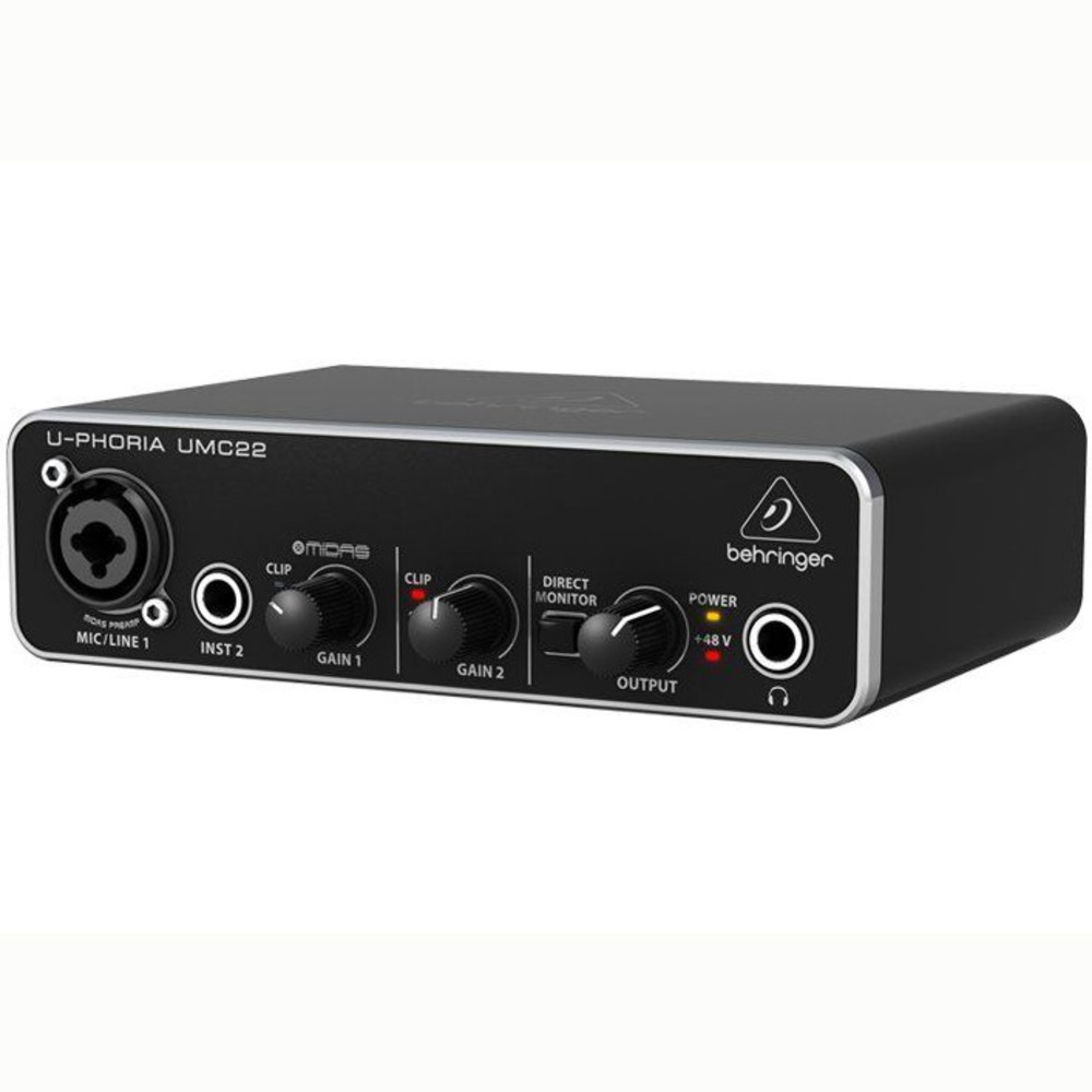 Аудиоинтерфейс Behringer U-PHORIA UMC22
