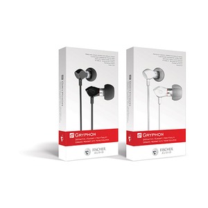 Наушники внутриканальные классические Fischer Audio Gryphon Black