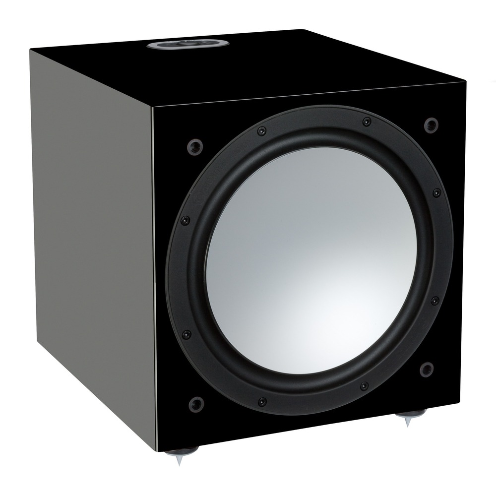 Сабвуфер закрытого типа Monitor Audio Silver W12 High Gloss Black