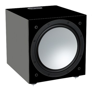 Сабвуфер закрытого типа Monitor Audio Silver W12 High Gloss Black