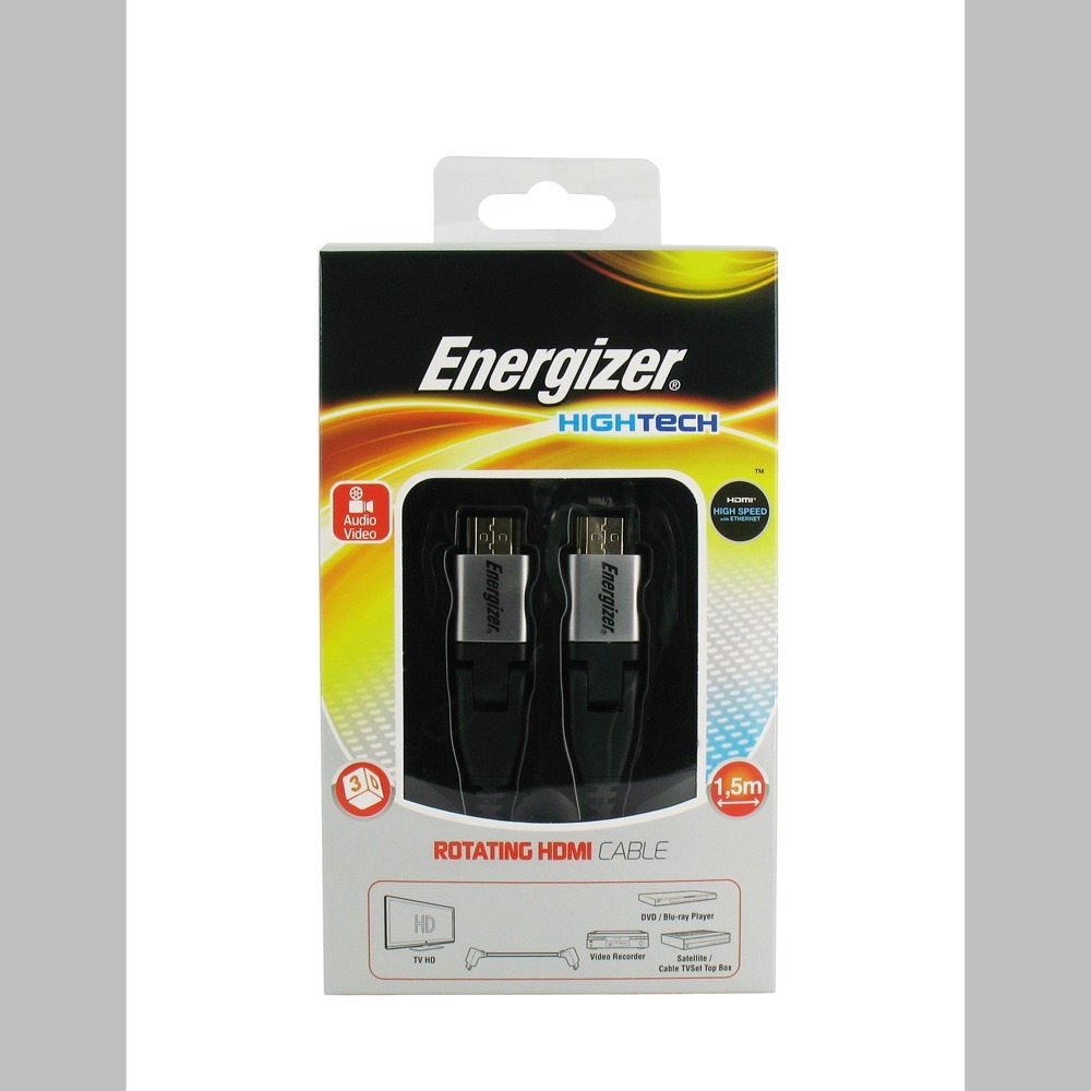 Кабель HDMI - HDMI Energizer LCAEHRHAA15 1.5m