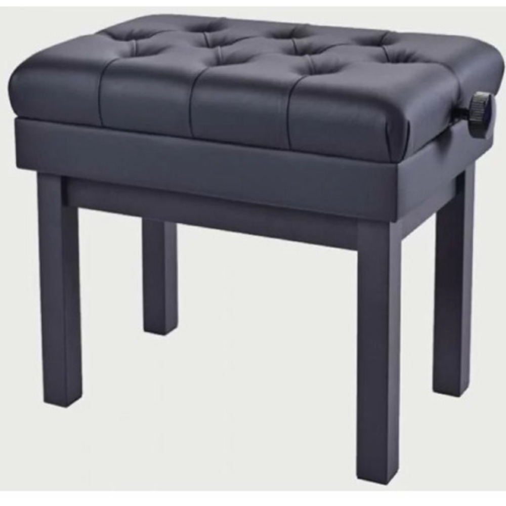 Банкетка для пианино Rin HY-TM58-SATIN-BLACK