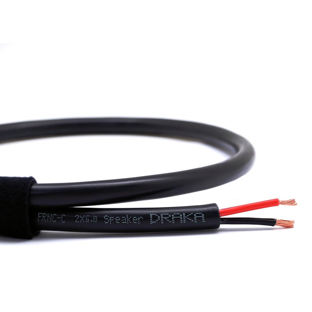 Кабель акустический на метраж Draka Speaker 2x6 FRNC-C