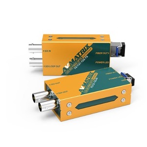 Преобразователь Оптические медиаконвертеры AVMATRIX FE1121-12G SDI 10км