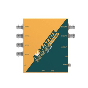 Масштабатор SDI, графика (VGA), DVI, HDMI AVMATRIX MV0430 3G-SDI 4CH