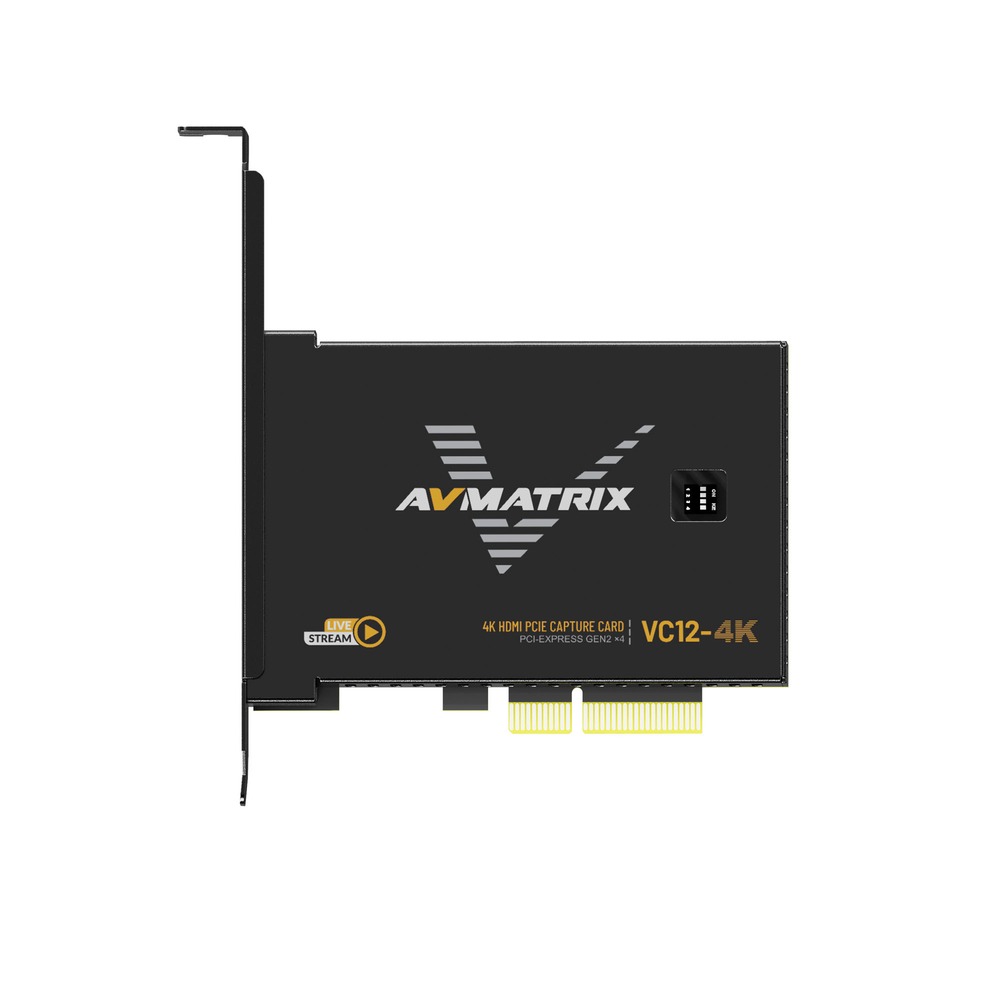 Видео рекордер, тюнер AVMATRIX VC12-4K HDMI PCIE