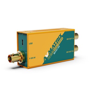 Усилитель-раcпределитель Цифровое видео (SDI) и Аудио (S/PDIF) AVMATRIX SD1121-12G 12 12G-SDI
