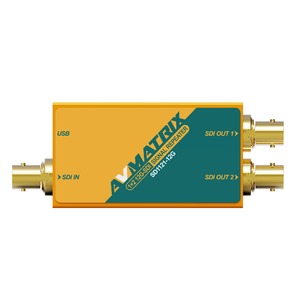 Усилитель-раcпределитель Цифровое видео (SDI) и Аудио (S/PDIF) AVMATRIX SD1121-12G 12 12G-SDI