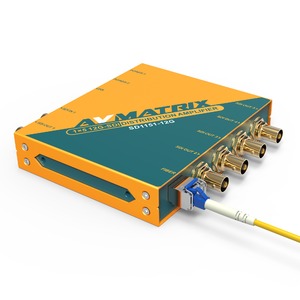 Усилитель-раcпределитель Цифровое видео (SDI) и Аудио (S/PDIF) AVMATRIX SD1151 12G-SDI 15