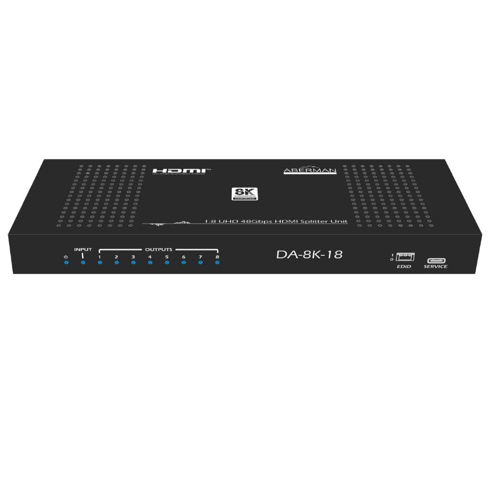 Усилитель-распределитель HDMI Aberman DA-8K-18