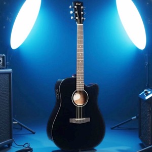 Электроакустическая гитара Cort Earth60CE-BK