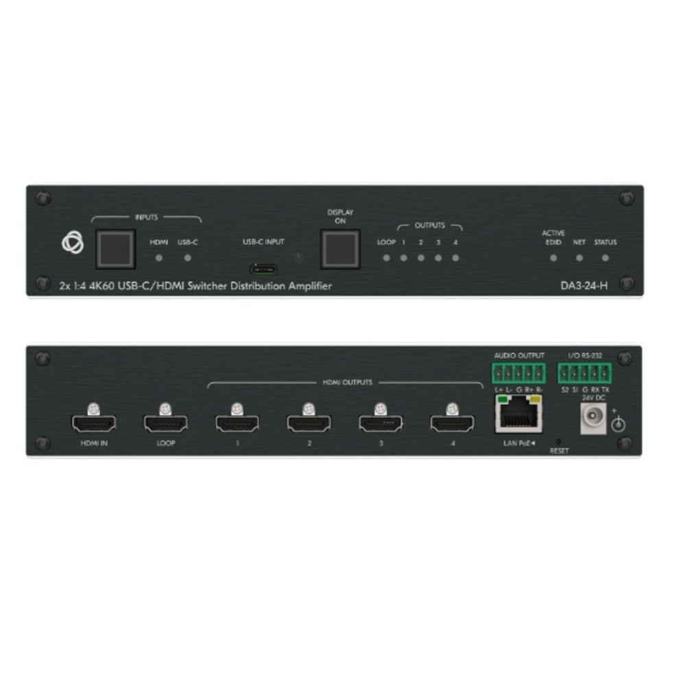 Усилитель-распределитель HDMI Kramer DA3-24-H