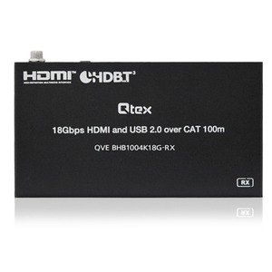 Передача по витой паре HDMI QteX QVE BHB1004K18G-RX