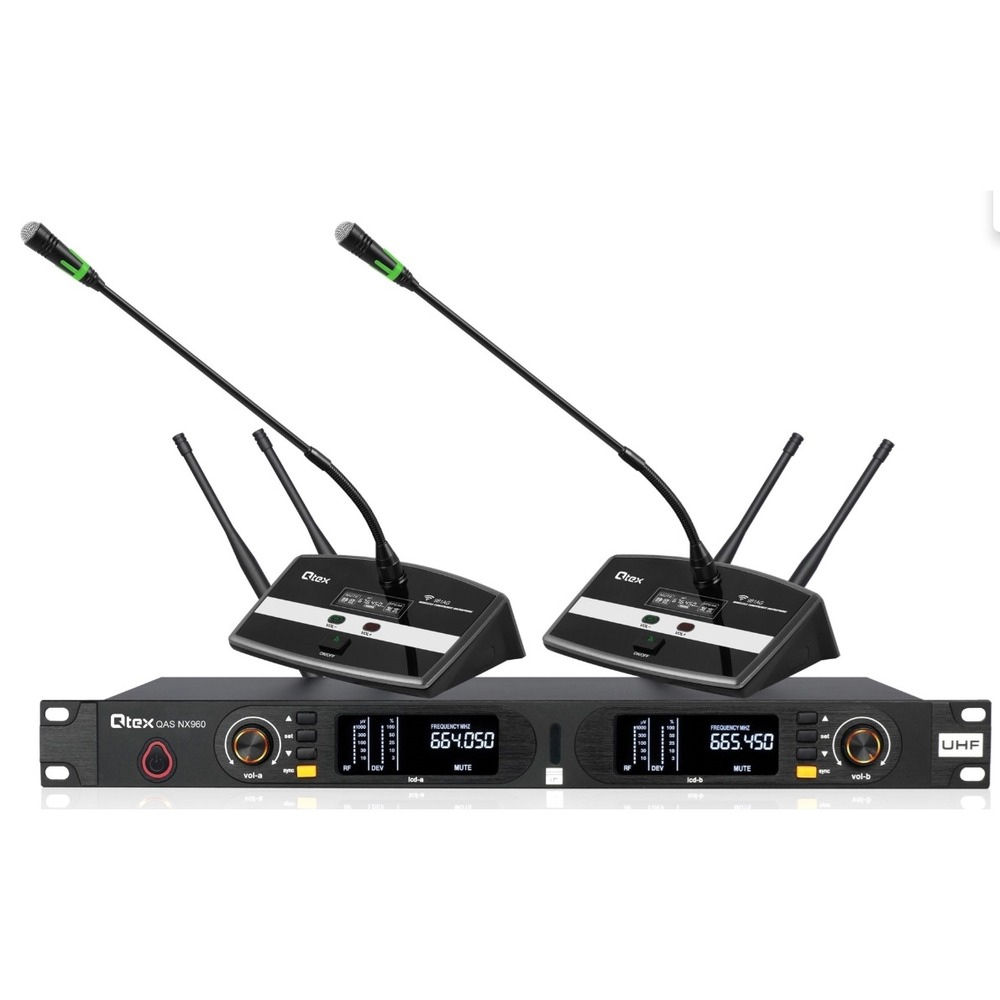 Радиосистема на два микрофона QteX QAS NX960G