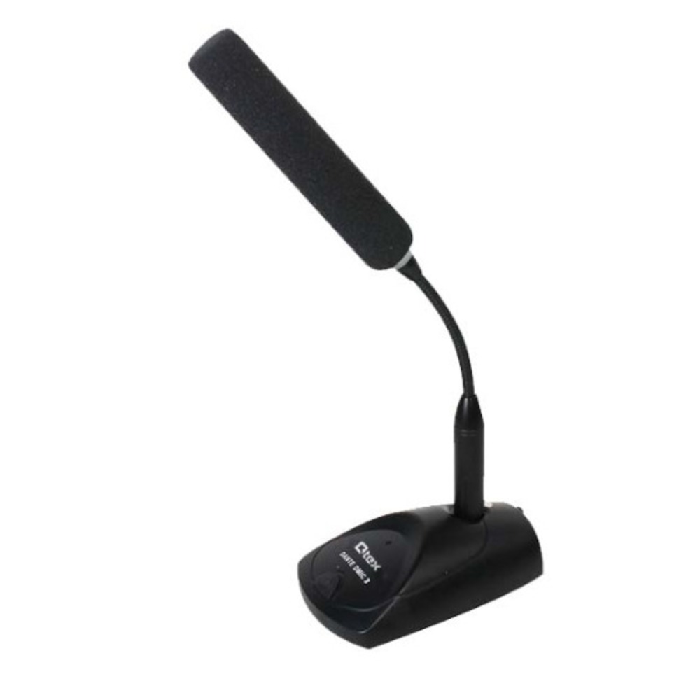 Микрофон гусиная шея на подставке QteX QAS DMIC3