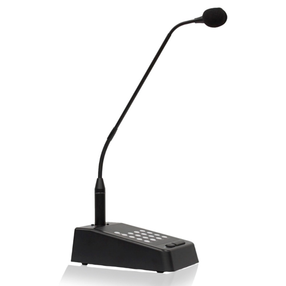 Микрофон гусиная шея на подставке QteX QAS DSPM16V2