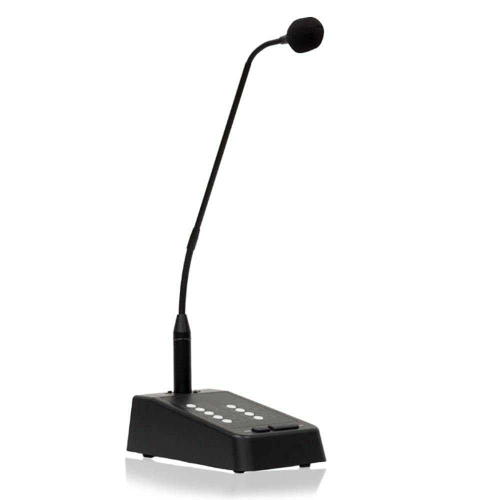 Микрофон гусиная шея на подставке QteX QAS DSPM8V2