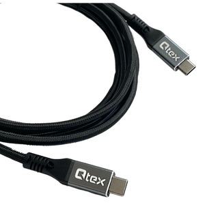 Кабель USB 3.1 Тип C - USB 3.1 Тип C QteX USB3.2 Gen2 CC-1 1.0m