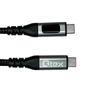 Кабель USB4 Тип C - USB4 Тип C QteX USB4 Gen3 TPE CC-1 1.0m