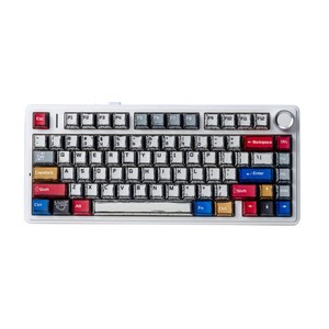 Клавиатура игровая AULA F75 Comic Keycap Light Green Switches