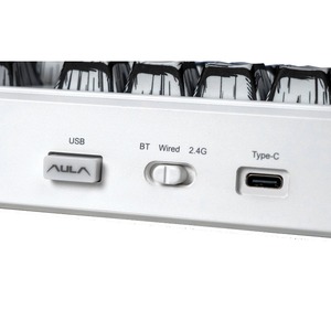 Клавиатура игровая AULA F75 Comic Keycap Light Green Switches