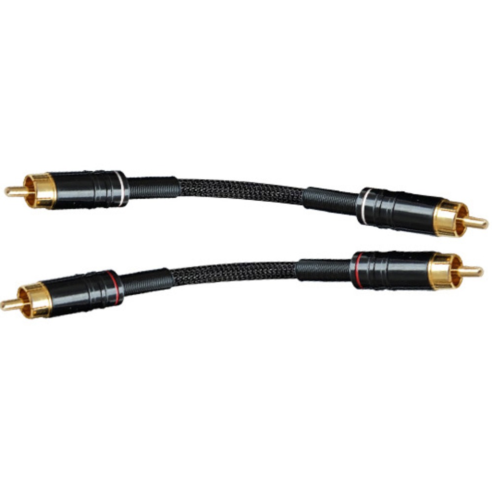 Кабель аудио 2xRCA - 2xRCA Purist Audio Design Preamp Jumper 3 inch Length 2 pcs