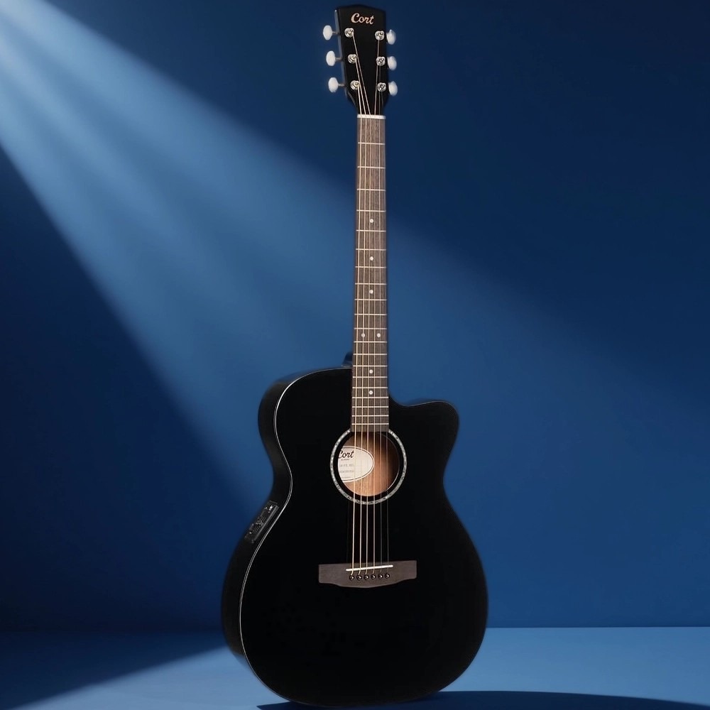 Электроакустическая гитара Cort L60CE-BK