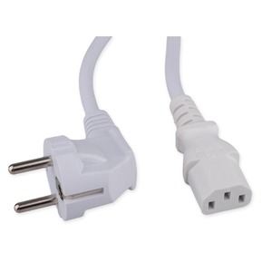 Кабель силовой Schuko - IEC C13 Cablexpert PC-186W-1-2M 2.0m