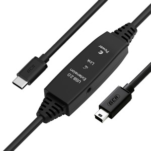 Кабель USB 3.1 Тип C - USB 2.0 Тип B 5pin mini Greenconnect GCR-57382 5.0m