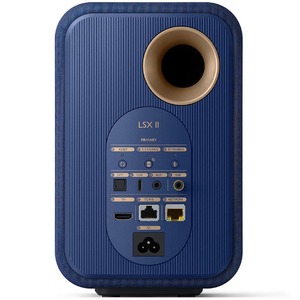 Активная акустика KEF LSX II Cobalt Blue + KEF S1 Floor Stand Blue