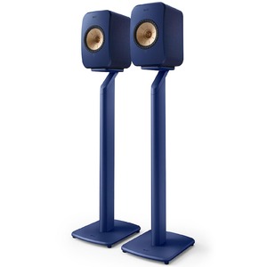 Активная акустика KEF LSX II Cobalt Blue + KEF S1 Floor Stand Blue