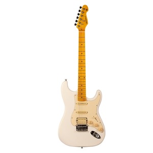 Электрогитара Rockdale Stars Classic HSS Maple Cream  White