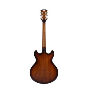 Гитара полуакустическая DAngelico Premier DC Brown Burst
