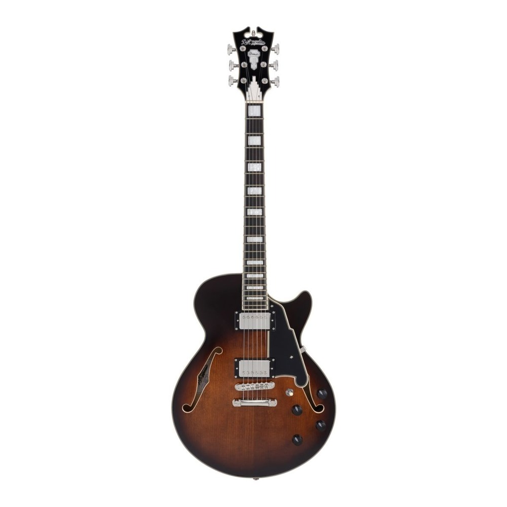Гитара полуакустическая DAngelico Premier SS Brown Burst