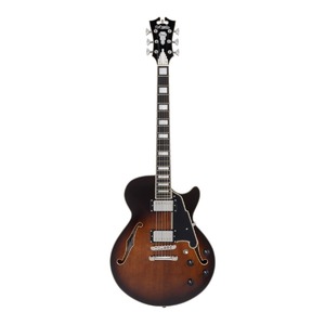Гитара полуакустическая DAngelico Premier SS Brown Burst