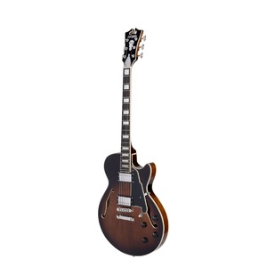 Гитара полуакустическая DAngelico Premier SS Brown Burst