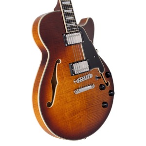 Гитара полуакустическая DAngelico Premier SS Dark Iced Tea Burst