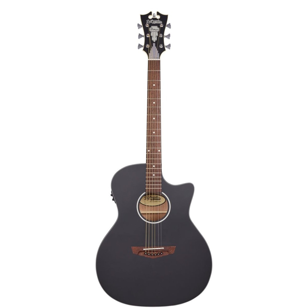 Электроакустическая гитара DAngelico Premier Gramercy CS Matte Blacktop