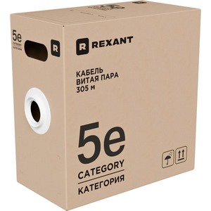 Кабель витая пара на катушке Rexant 01-0169-R 305.0m
