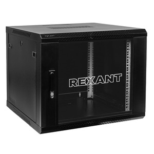 Настенный рэковый шкаф 19 дюймов Rexant 04-0966-112