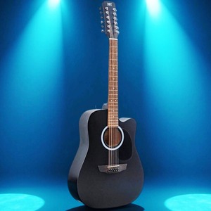 Акустическая гитара JET JD-255/12 BKS