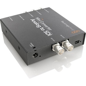 Преобразователь SDI, DVI, компонентное видео, HDMI Blackmagic Mini Converter - Analog to SDI 2