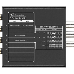 Преобразователь SDI, DVI, компонентное видео, HDMI Blackmagic Mini Converter - SDI to Audio